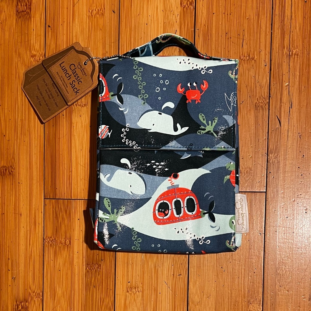 NWT Sugarbooger Classic Lunch Sack Ocean OS - Picture 3 of 12